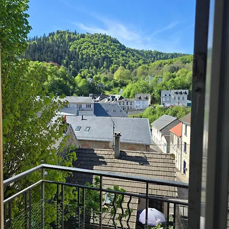 En Rdc, Lumineux Et Spacieux Vue Sur La Montagne Apartment La Bourboule
